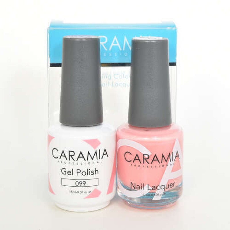 #099 Caramia Gel Polish & Nail Lacquer 0.5oz